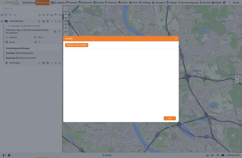 Dialog Locator